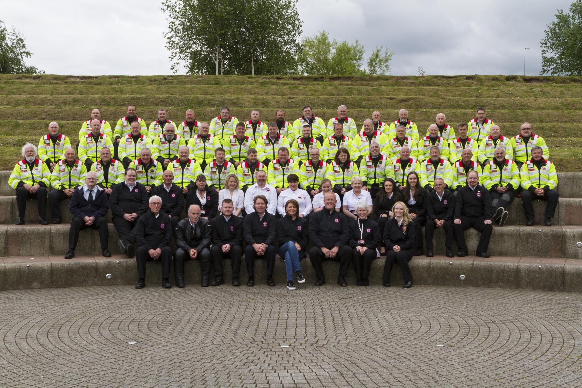 Volunteer group photo