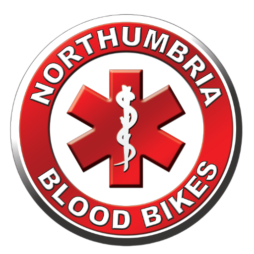 Logo, Northumbria Blood Bikes: Saving Money and Saving Lives in the North East of England